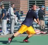 Men's Tennis Outlasts Monmouth University, 4-3, In NEC Thriller Image