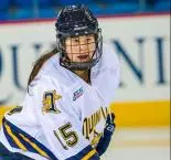 Quinnipiac Women's Ice Hockey Tops McGill, 4-1, in Exhibition from High Point Solutions Arena Image