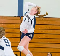 Women's Volleyball Falls to Niagara in MAAC Showdown, 3-0 Image