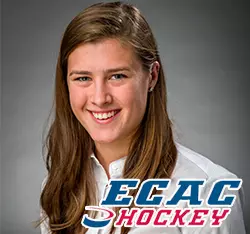 Women's Ice Hockey's Meghan Turner Wins ECAC Hockey Rookie of the Week Honors Image