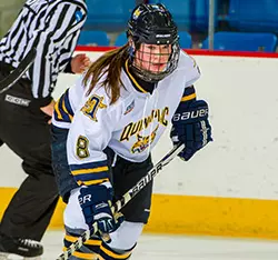 Kelly Babstock Lights the Lamp for Fifth Career Hat Trick to Lead No. 10 Bobcats Past Maine, 5-2 Image