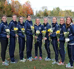 Women's Cross Country Places 7th (out of 15) at CCSU Mini Meet; Class of 2014 Honored for Senior Day Image