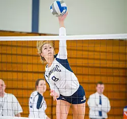 Women's Volleyball Falls at Home to Marist, 3-0 Image