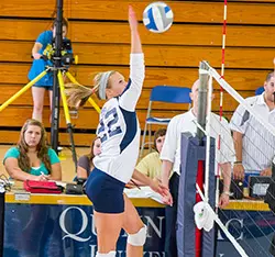 Katie Urycki Helps Women's Volleyball Pound Their Way Past Saint Peter's, 3-1; Bobcats Pick Up Second Straight MAAC Victory Image