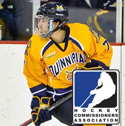 Quinnipiac Men's Ice Hockey Freshman Sam Anas Named National College Hockey Player of the Month Image