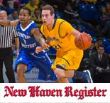 Men's Basketball's Evan Conti Featured In New Haven Register Image