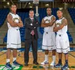 Azotam, Shannon Finish With 16 points; Men's Basketball Defeats Bryant On Senior Day, 69-58 Image