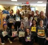 Quinnipiac Field Hockey Featured In Branford Patch For 'Take Your Child To The Library' Day Image