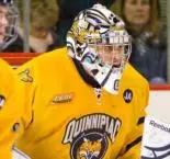 Hartzell Breaks Shutout Record In 3-0 Win Against Yale In ECAC Hockey Tournament Consolation Game Image