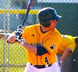 Baseball Splits NEC Doubleheader Against CCSU Image