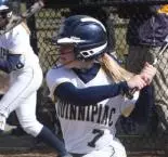 Softball Falls Twice to Robert Morris; Courtney Solt Nears Single-Season Hits Record Image