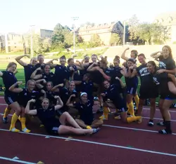 Women's Rugby Downs Harvard in Non-Conference Action, 41-10 Image