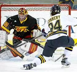 Women's Ice Hockey Takes Down Guelph, 3-1, in Home Exhibition from TD Bank Sports Center Image