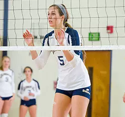 Women's Volleyball Falls to Iona in MAAC Showdown, 3-0 Image
