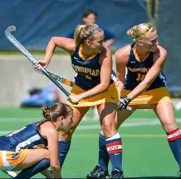Field Hockey's Kristin Engelke and Jess Rusin Score In 5-2 Loss To Maine Image