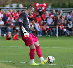 QU Men's Soccer Plays To Scoreless Tie Against Monmouth Image
