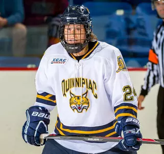 No. 5 QU Women's Ice Hockey Scores Two Goals in Final Two Minutes in 4-1 Win Over Colgate Image