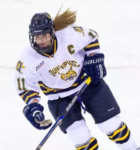No. 4 QU Women's Ice Hockey Advances to Nutmeg Classic Championship with 5-2 Win Over Yale Image