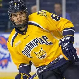 No. 14 Quinnipiac Men's Ice Hockey Falls To UMass, 3-2; Alex Barron Scores Twice In Bobcats' Loss Image