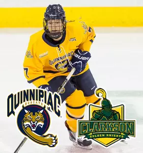 No. 4/4 QU Women's Ice Hockey Faces No. 5/6 Clarkson in Nutmeg Classic Championship Image