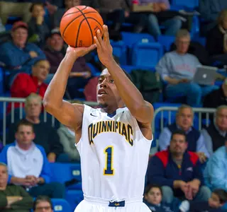 Late Three Sinks QU Men's Basketball at Boston University, 71-68 Image