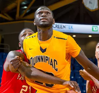 Starting Five Score in Double Figures to Lead QU Men's Basketball Past Maine, 81-64 Image