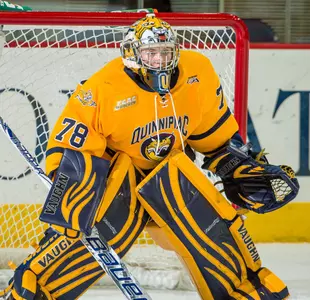 Chelsea Laden, Bobcat Defense Stands Tall for No. 7 Women's Ice Hockey in Series-Clinching Victory Over St. Lawrence, 2-1 Image