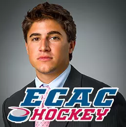 Quinnipiac Men's Ice Hockey's Sam Anas Announced As Finalist For ECAC Hockey Rookie of the Year Award Image