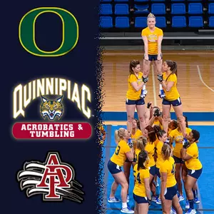 Quinnipiac Acrobatics & Tumbling Travels to Oregon to Face Ducks and Cougars On Monday, March 10 Image