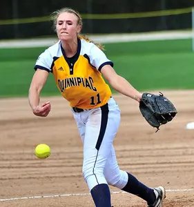 Softball Falls to Seton Hall, 6-0; Sydney Robey Strikes Out Career High Five Batters Despite the Loss Image