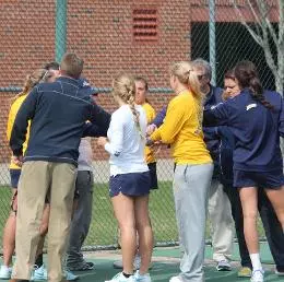Women's Tennis Cruises Past Hartford in Non-Conference Action, 7-0 Image