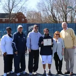Men's Tennis Defeated By Niagara on Senior Day, 6-1 Image