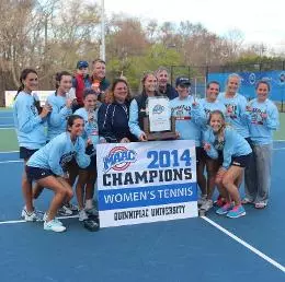 Ticket Punched! Women's Tennis Wins 2014 MAAC Championship with 4-1 Win over Fairfield Image
