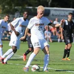 QU Men's Soccer Falls To Holy Cross, 2-1 Image