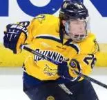 No. 15 Quinnipiac Men's Ice Hockey Downs Union, 4-3, Behind St. Denis' Two-Goal Night Image