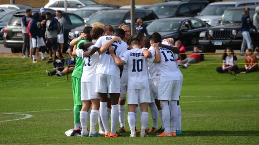Men's Soccer Huddle