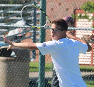 Julian Rozenstein and Luke Roser Win Singles Matches, QU Men's Tennis Falls to Army, 5-2 Image