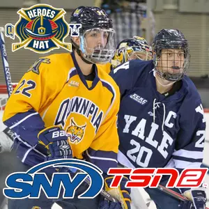 No. 11 Bobcats Host No. 13 Yale For 13th Annual Heroes Hat (SNY, TSN2), Brown For Senior Night Image