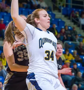 Bobcats Come-From-Behind to Defeat Iona, 79-72; QU Women's Basketball Claims MAAC Regular Season Championship Image