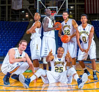 Senior Class Propels QU Men's Basketball to win over Siena College in Home Finale, 73-63 Image