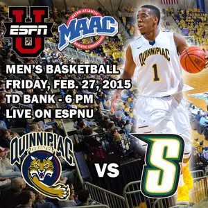 Quinnipiac and Siena to be Televised Nationally on ESPNU, Feb. 27 at 6 PM Image