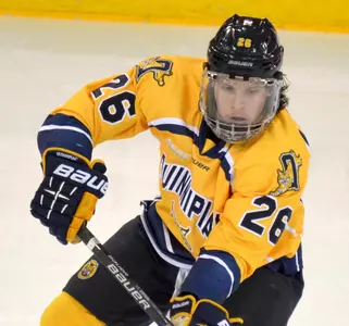 Travis St. Denis Nets Overtime Game-Winner, Michael Garteig Breaks Program Shutout Record As No. 16 Bobcats Top Cornell, 1-0 Image