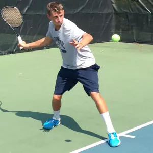 Kyle Alper Records 20th Individual Victory of Season, QU Men's Tennis Falls to Brown, 6-1 Image