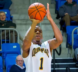 QU Men's Basketball Edged by Manhattan, 69-65; Bobcats open MAAC Tournament against Marist on Thursday Night Image