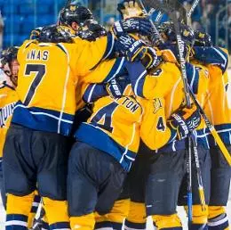 No. 11 Quinnipiac Men's Ice Hockey Wins Triple OT Thriller Against Union, 4-3, To Take First Game Of ECAC Hockey Quarterfinals Image