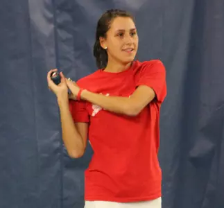 QU Women's Tennis Cruises to 7-0 Sweep of Manhattan Image