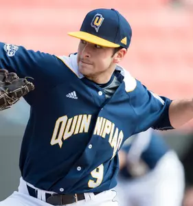 QU Baseball Sweeps MAAC Doubleheader From Defending Conference Champs Siena With a Pair of 3-2 Victories Image
