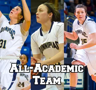 Samantha Guastella, Morgan Manz and Maria Napolitano Named to MAAC All-Academic Team Image