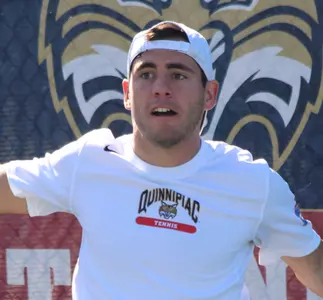 QU Men's Tennis Sweeps Fordham 7-0 for Sixth Sweep of Season on Senior Day Image