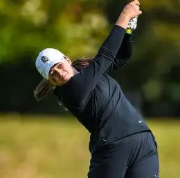 QU Women's Golf's Nicole Scola Leads The Field After First Round Of Brown Bear Spring Invitational Image